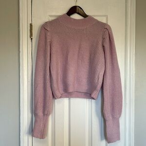 So brand knitted cropped sweater